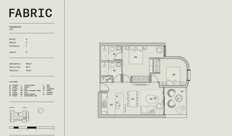Floorplan of Homely unit listing, 103/681 Glen Huntly Rd, Caulfield VIC 3162