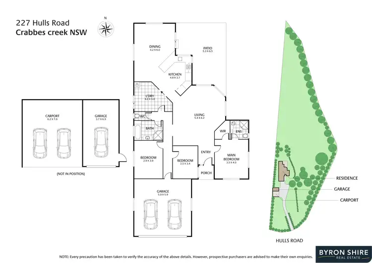 Floorplan of Homely house listing, 227 Hulls Road, Crabbes Creek NSW 2483