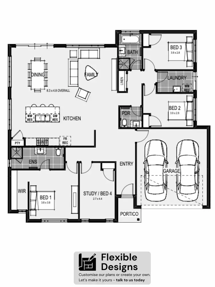 Floorplan of Homely house listing, Lot 8, View Street, Sunset Views Estate, Broadford VIC 3658