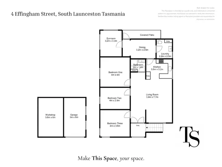 Floorplan of Homely house listing, 4 Effingham St, South Launceston TAS 7249