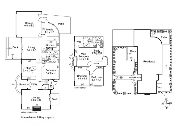 Floorplan of Homely house listing, 17 Hammond Street, Brighton VIC 3186