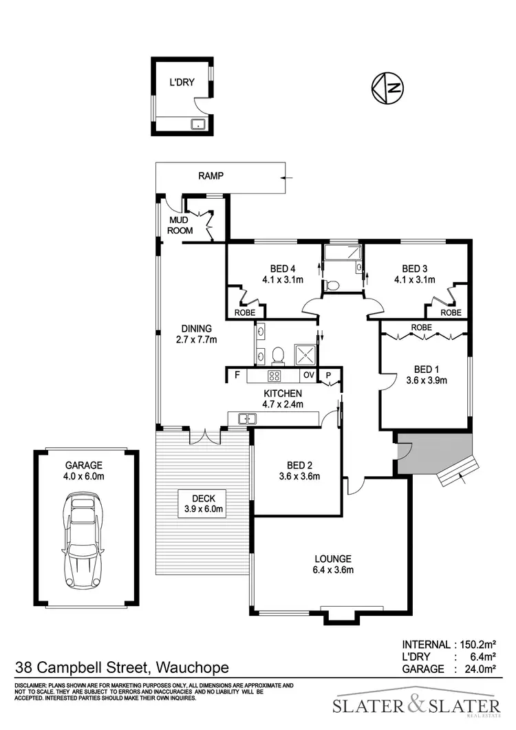 Floorplan of Homely house listing, 38 Campbell St, Wauchope NSW 2446