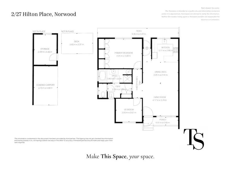 Floorplan of Homely unit listing, Unit 2/27 Hilton Pl, Norwood TAS 7250