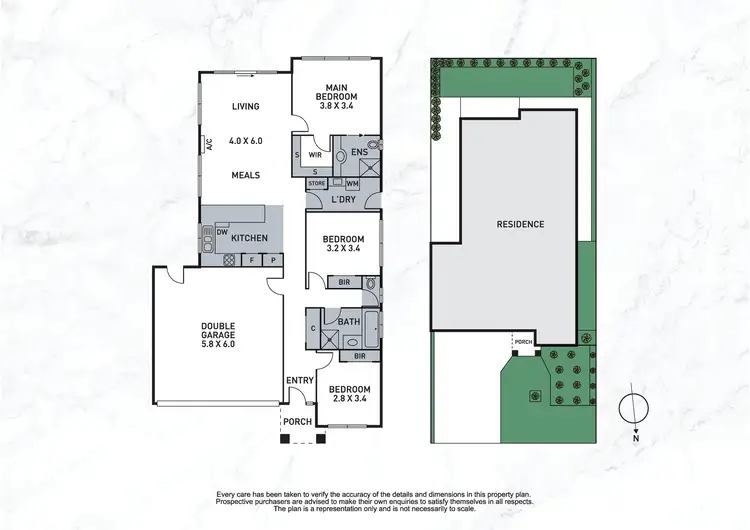 Floorplan of Homely house listing, 36 Green Orchid Circuit, Pakenham VIC 3810