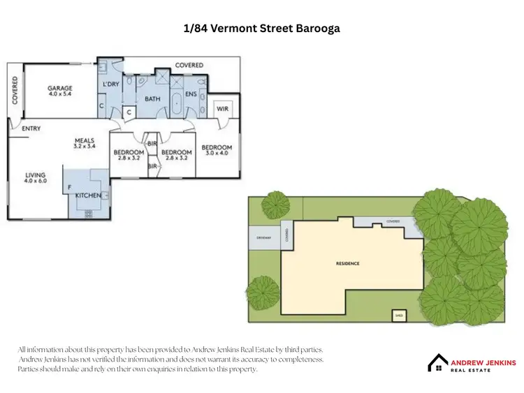 Floorplan of Homely house listing, 1/84 Vermont St, Barooga NSW 3644