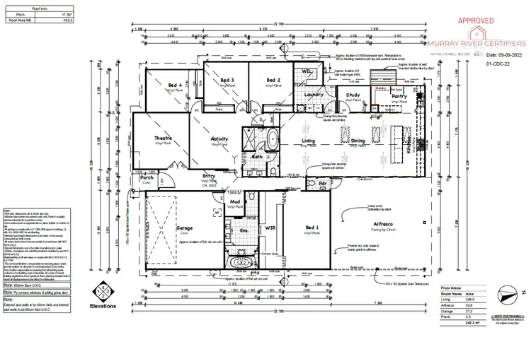 Floorplan of Homely house listing, 7 Ivie Ave, Barooga NSW 3644