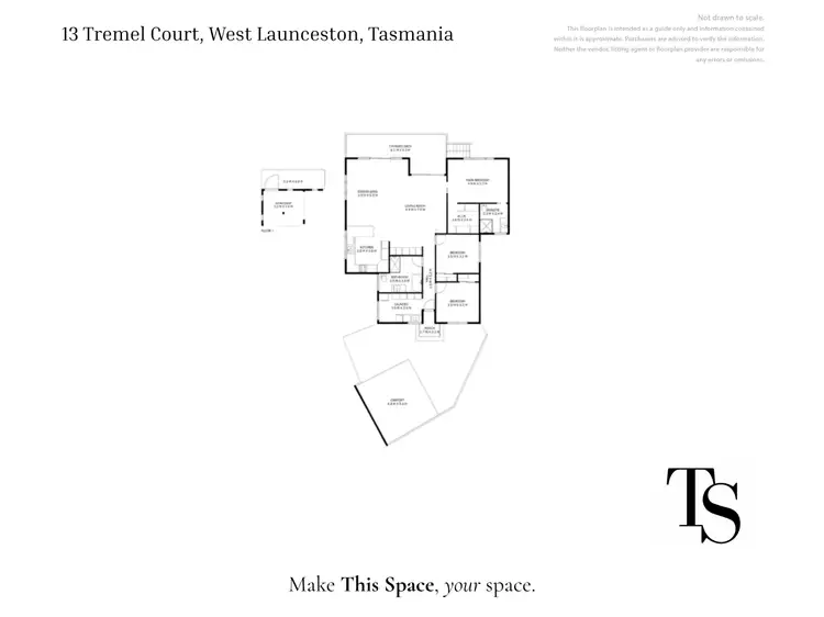 Floorplan of Homely house listing, 13 Tremal Ct, West Launceston TAS 7250