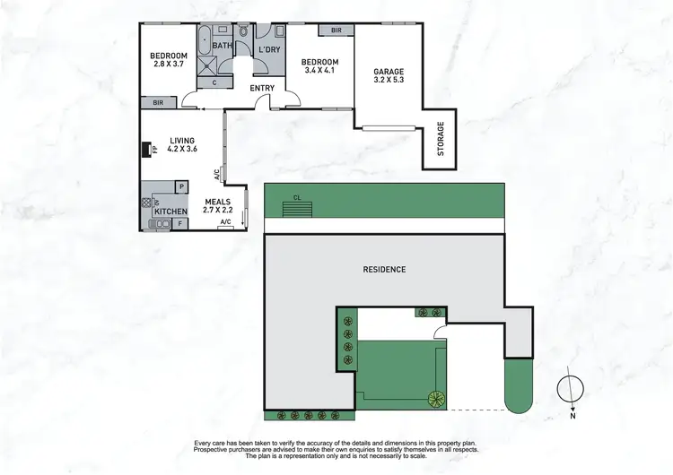 Floorplan of Homely unit listing, 4/47 Bowmore Road, Noble Park VIC 3174