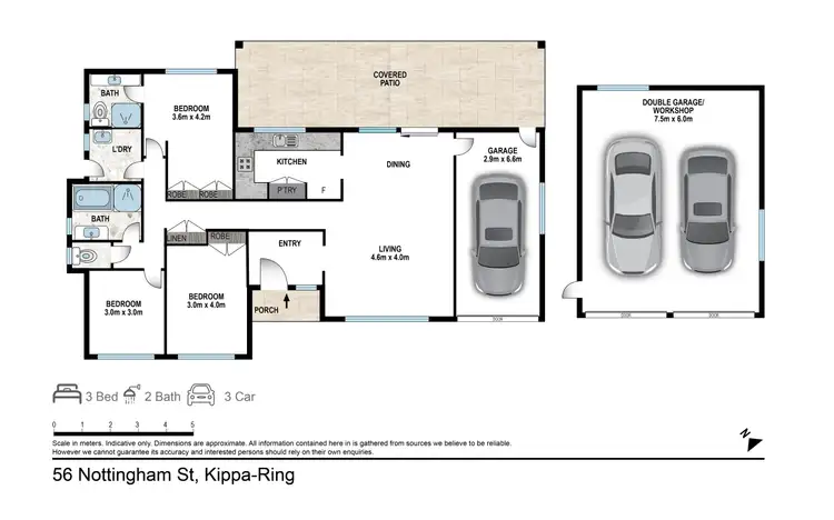 Floorplan of Homely house listing, 56 Nottingham Street, Kippa-ring QLD 4021