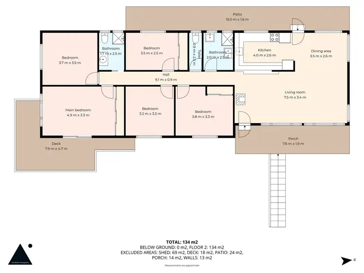 Floorplan of Homely house listing, 12 Adelaide Avenue, WONBOYN Via, Eden NSW 2551