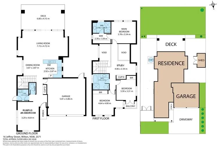 Floorplan of Homely house listing, 16 Jeffrey St, Wilton NSW 2571