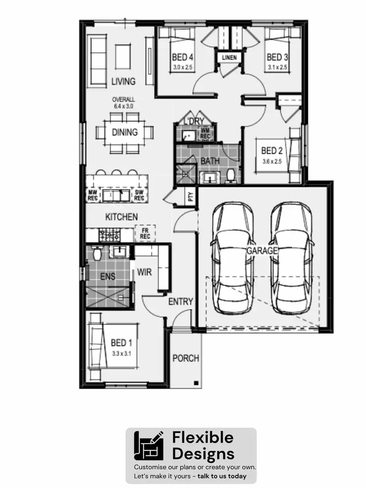 Floorplan of Homely house listing, Lot 2115 Mahers St, Bacchus Marsh VIC 3340