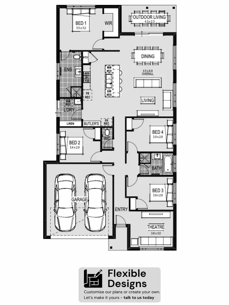 Floorplan of Homely house listing, Lot 2645 Brighton Rise, Bacchus Marsh VIC 3340