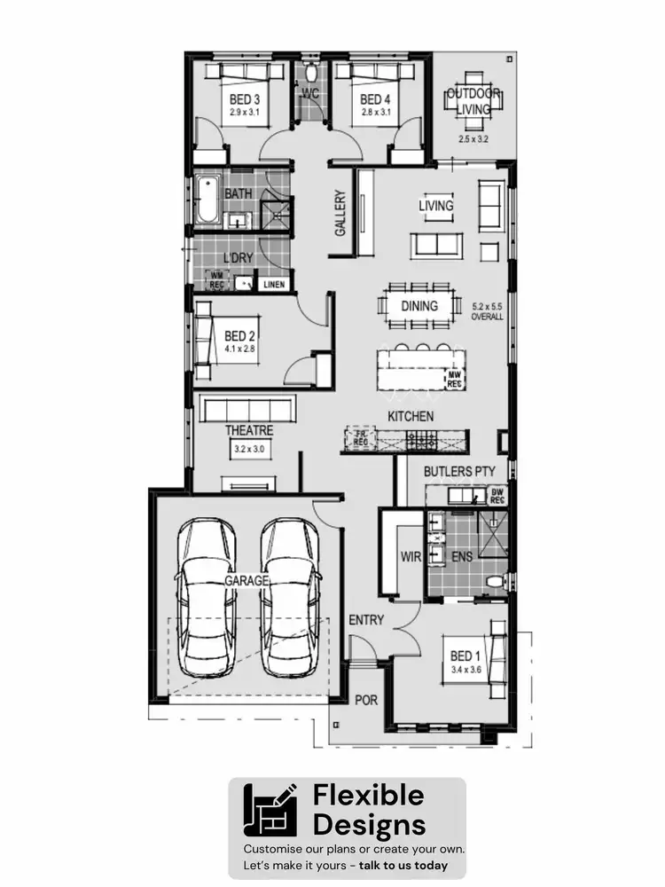 Floorplan of Homely house listing, Lot 2623 Tinker Lane, Bacchus Marsh VIC 3340