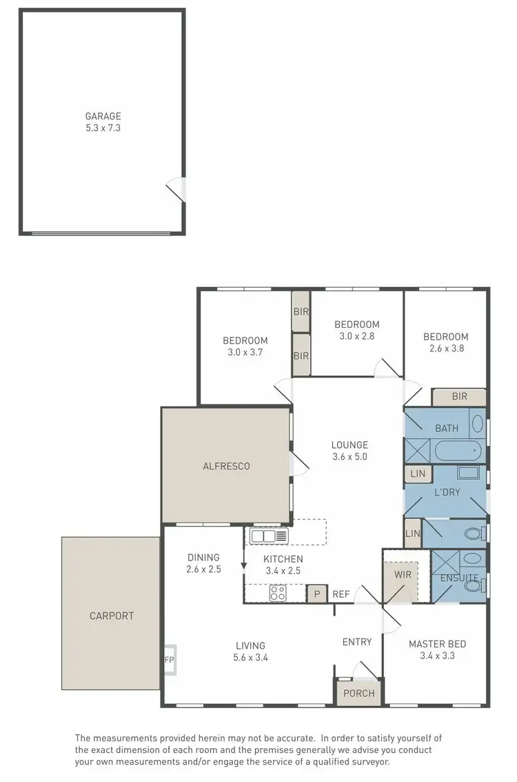 Floorplan of Homely house listing, 51 Aitken Ave, Hoppers Crossing VIC 3029