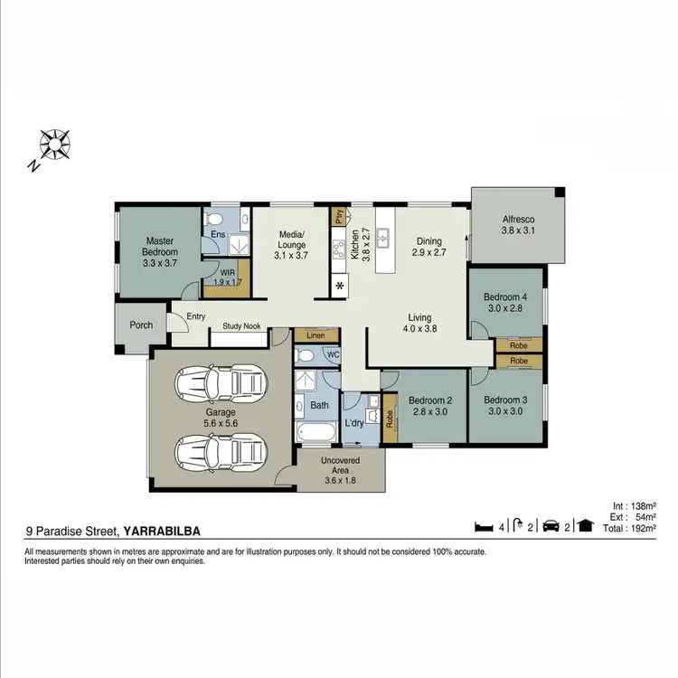Floorplan of Homely house listing, 9 Paradise St, Yarrabilba QLD 4207