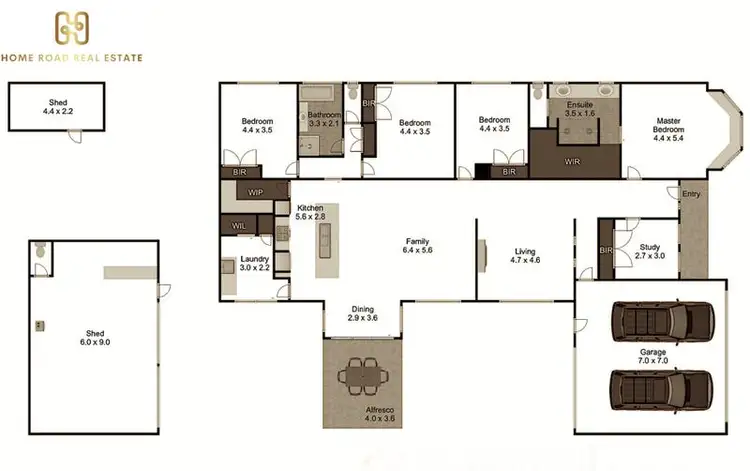 Floorplan of Homely house listing, 85 The Avenue, Traralgon VIC 3844