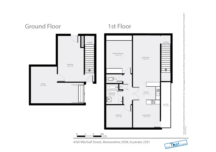 Floorplan of Homely unit listing, Unit 4/60 Mitchell Street, Merewether NSW 2291