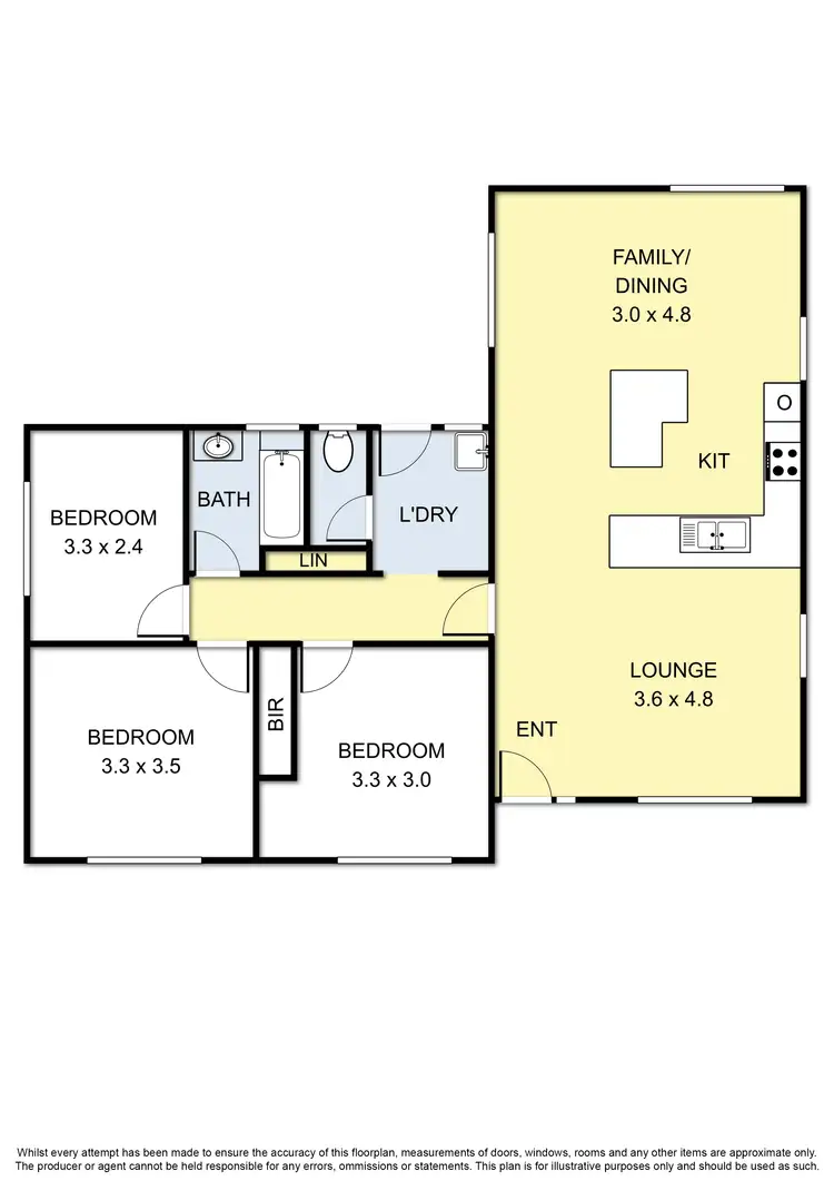 Floorplan of Homely house listing, 71 Luscombe Avenue, Carrum Downs VIC 3201