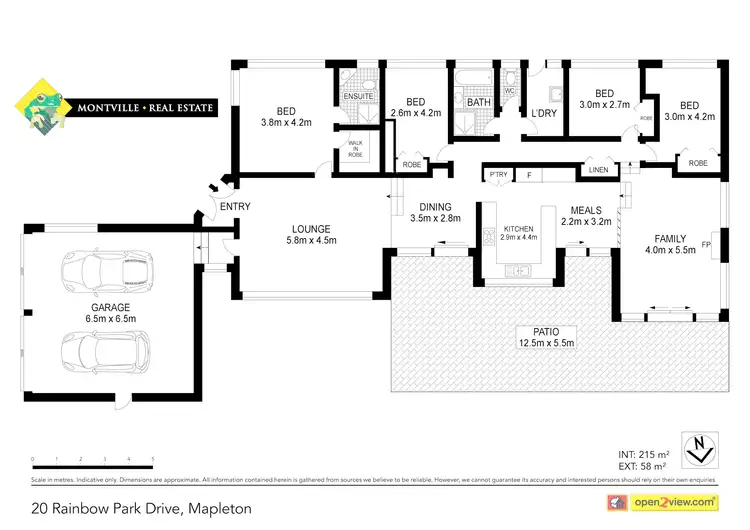 Floorplan of Homely house listing, 20 Rainbow Park Drive, Mapleton QLD 4560