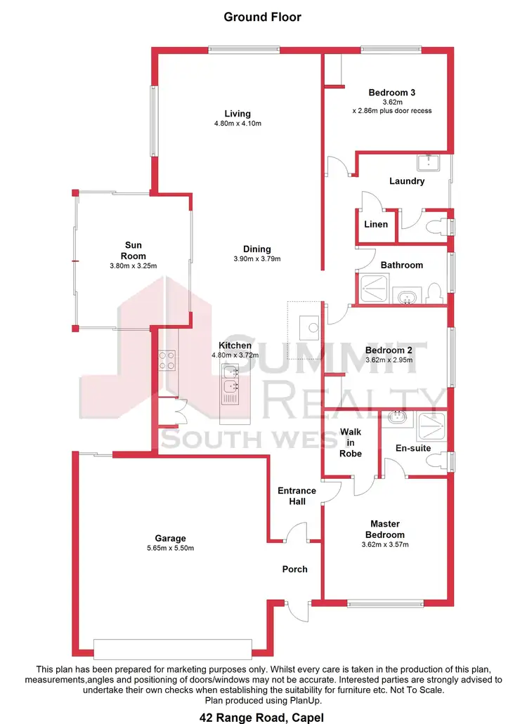 Floorplan of Homely house listing, 42 Range Road, Capel WA 6271