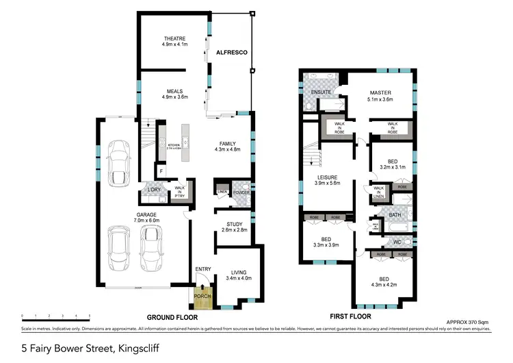 Floorplan of Homely house listing, 5 Fairy Bower Street, Kingscliff NSW 2487
