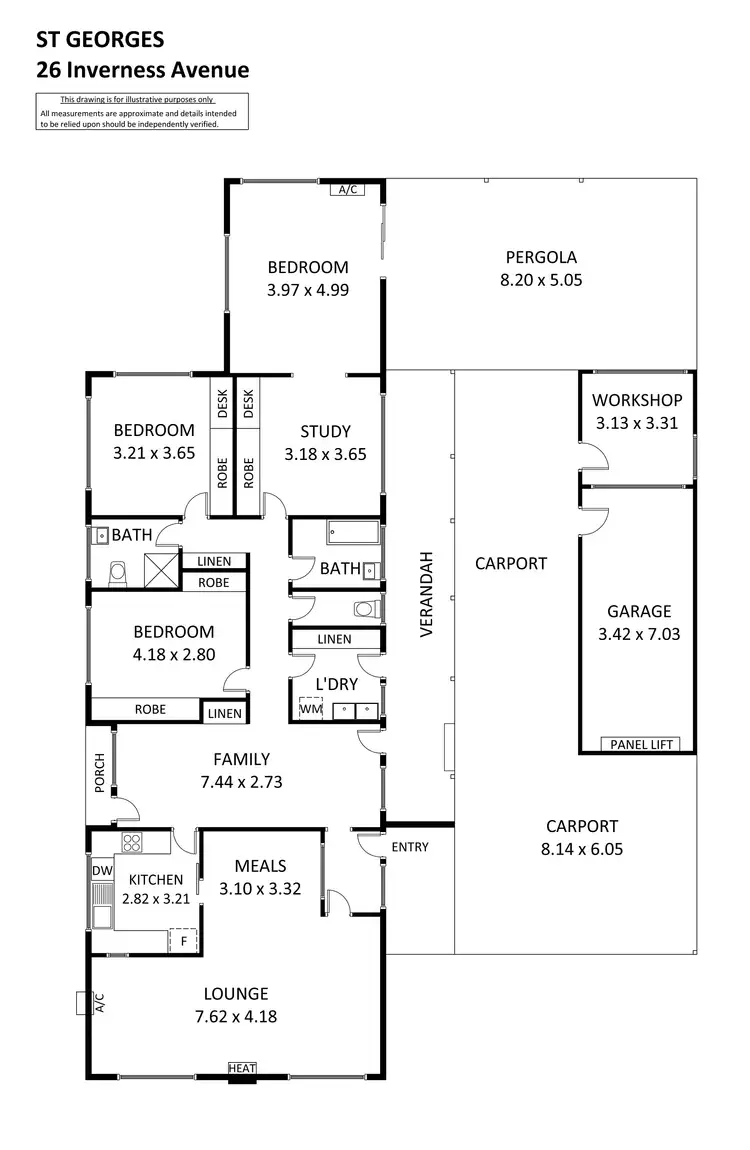 Floorplan of Homely house listing, 26 Inverness Avenue, St Georges SA 5064