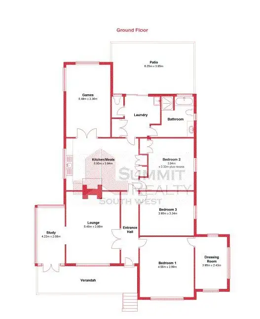 Floorplan of Homely house listing, 230 Spencer Street, South Bunbury WA 6230