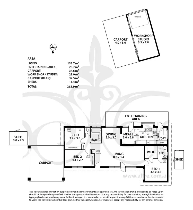 Floorplan of Homely house listing, 4 Michael Moran Drive, Crafers SA 5152