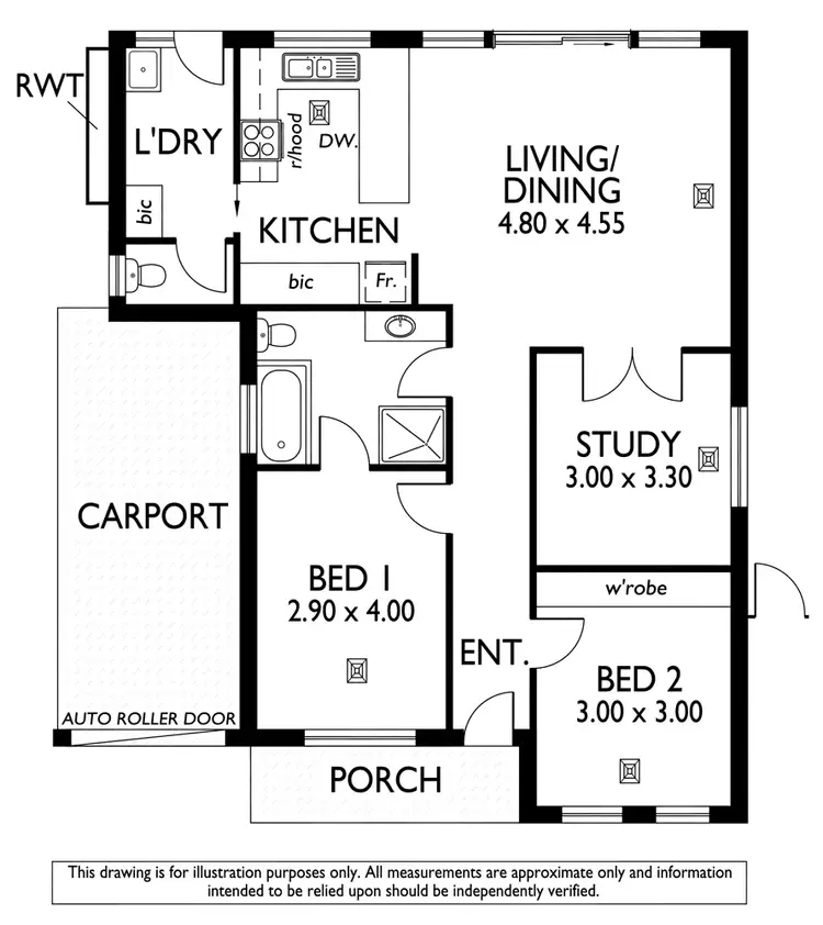 Floorplan of Homely house listing, 34 Broughton Avenue, Kurralta Park SA 5037