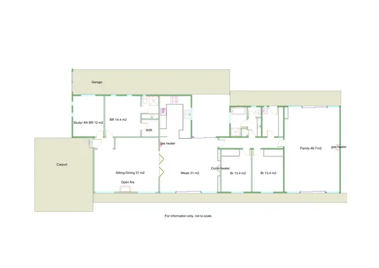 Floorplan of Homely house listing, 20 McConnan Street, Benalla VIC 3672