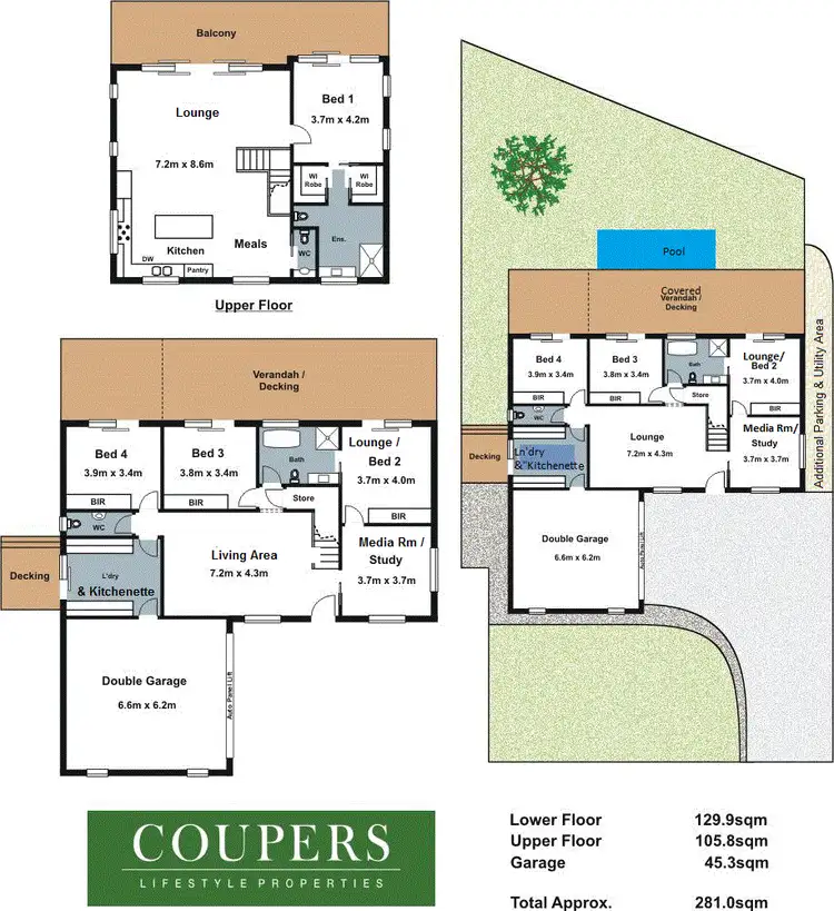 Floorplan of Homely house listing, 17 Woodland Way, Fingal VIC 3939