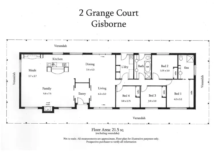 Floorplan of Homely house listing, 2 Grange Court, Gisborne VIC 3437