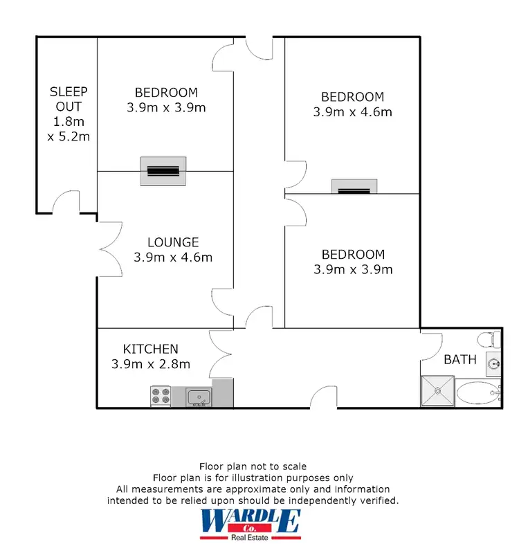 Floorplan of Homely house listing, 10 Beare Street, Yacka SA 5470