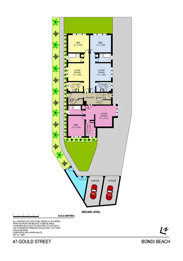 Floorplan of Homely unit listing, 47 Gould Street, Bondi Beach NSW 2026