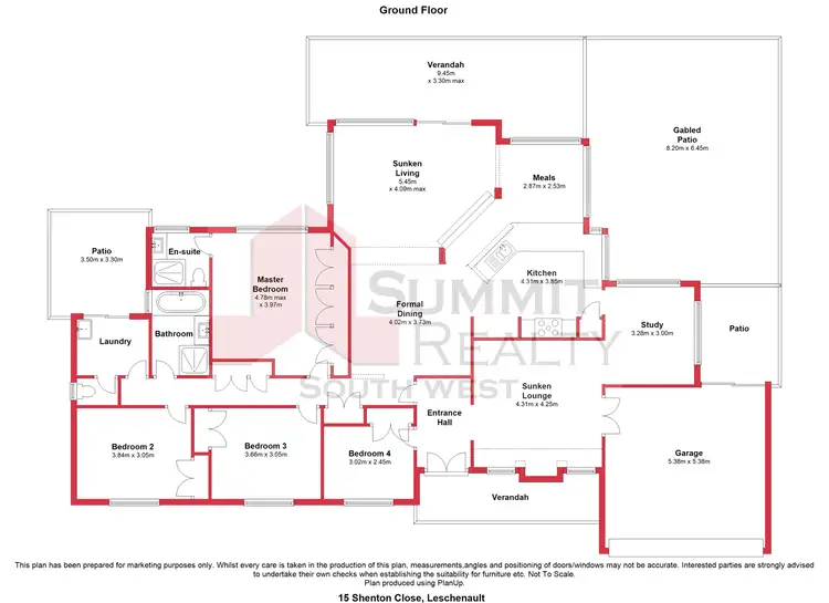 Floorplan of Homely house listing, 15 Shenton Close, Leschenault WA 6233