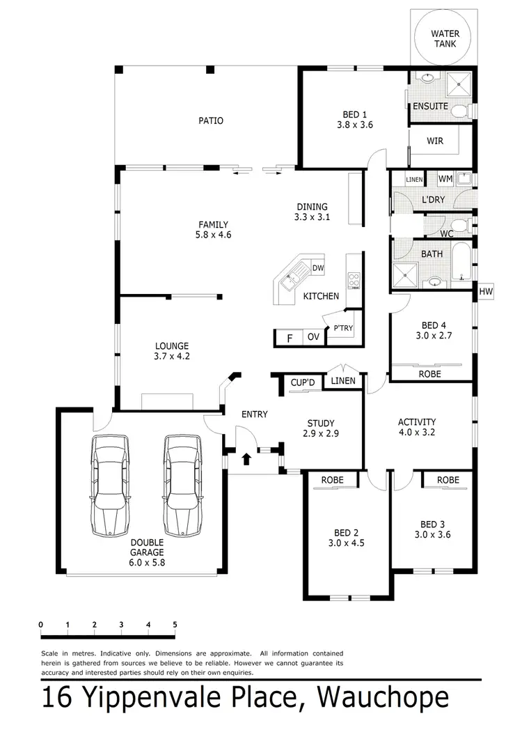 Floorplan of Homely house listing, 16 Yippenvale Circuit, Wauchope NSW 2446
