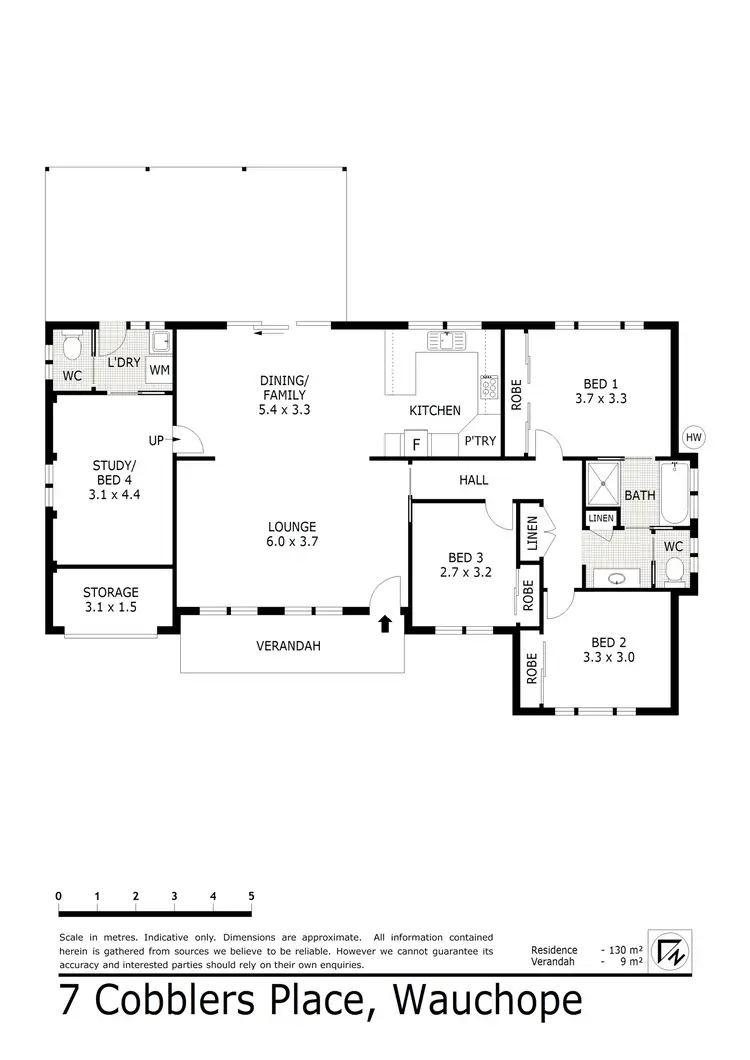 Floorplan of Homely house listing, 7 Cobblers Place, Wauchope NSW 2446