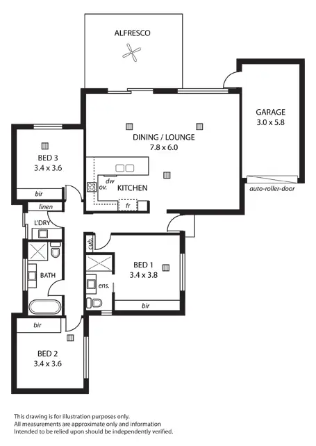 Floorplan of Homely house listing, 36A Birdwood Terrace, North Plympton SA 5037