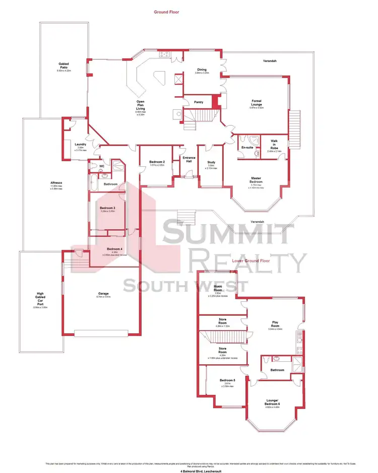 Floorplan of Homely house listing, 4 Balmoral Boulevard, Leschenault WA 6233
