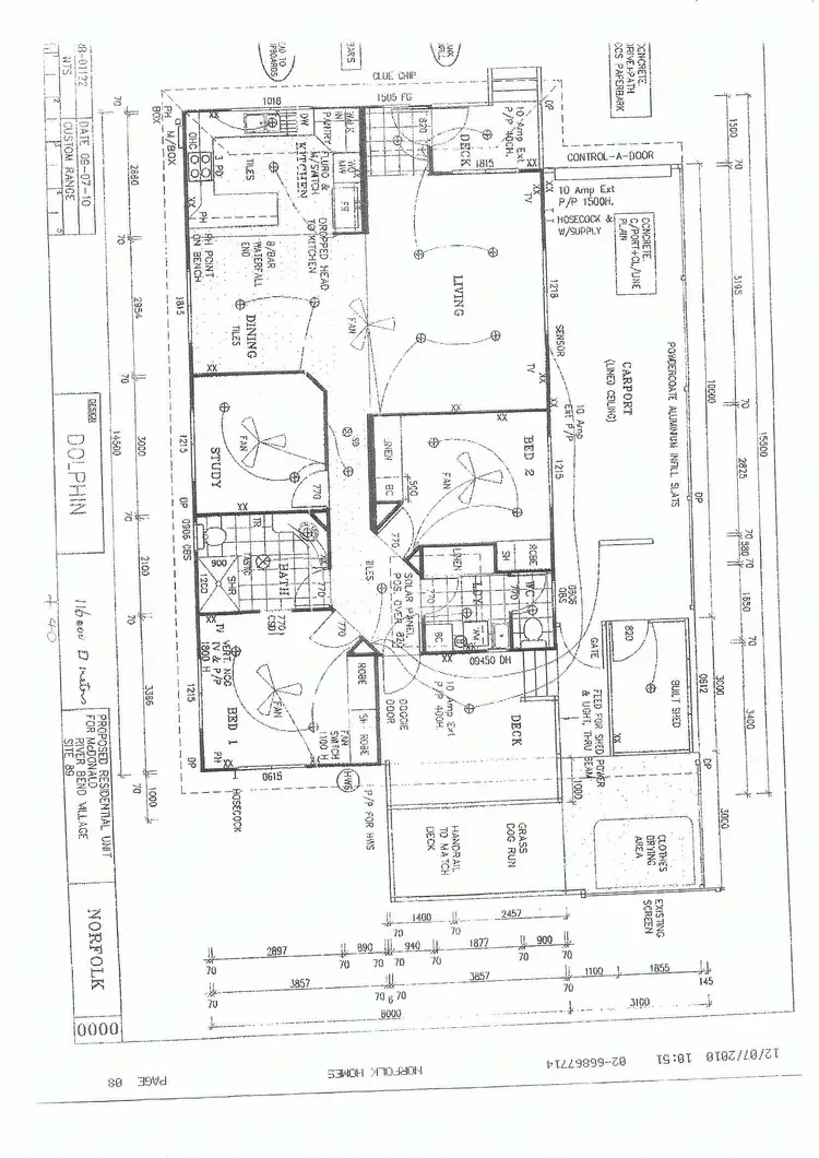 Floorplan of Homely house listing, 89/1 Riverbend Drive, Ballina NSW 2478