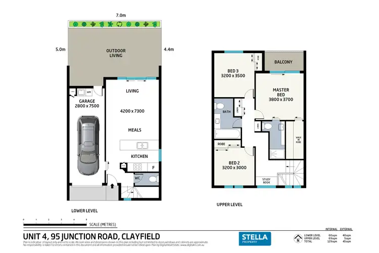 Floorplan of Homely unit listing, 4/95 Junction Road, Clayfield QLD 4011
