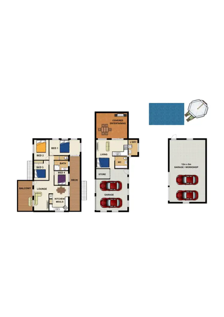 Floorplan of Homely house listing, 51 Short Street, Loganlea QLD 4131
