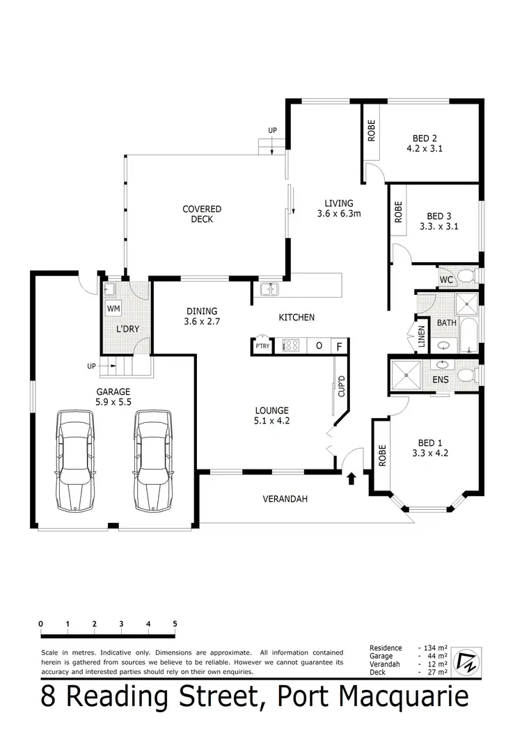 Floorplan of Homely house listing, 8 Reading Street, Port Macquarie NSW 2444