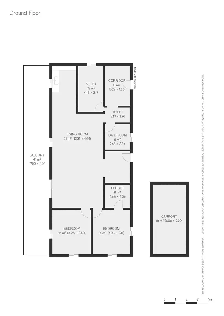 Floorplan of Homely rural property listing, 150 Woodvale Park Road, Yeppoon QLD 4703