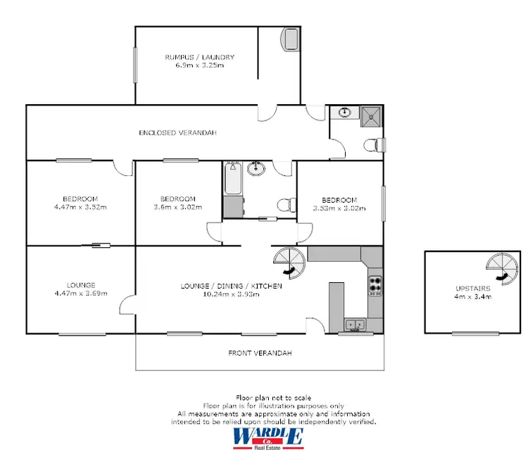 Floorplan of Homely house listing, 8 Kerley Street, Port Broughton SA 5522