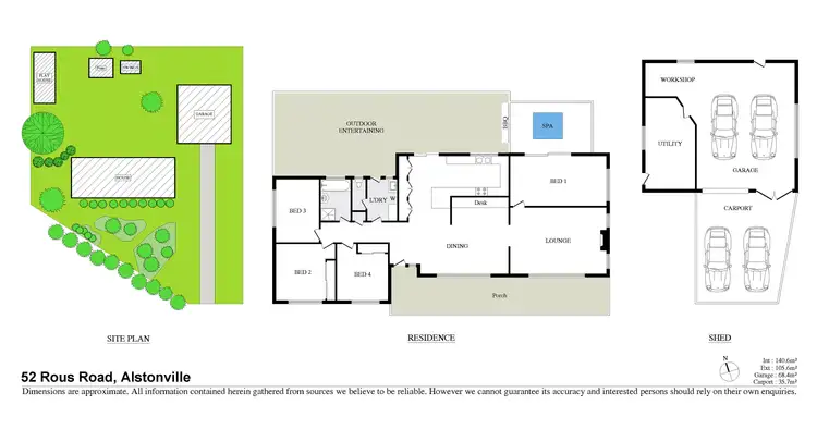 Floorplan of Homely house listing, 52 Rous Road, Rous NSW 2477