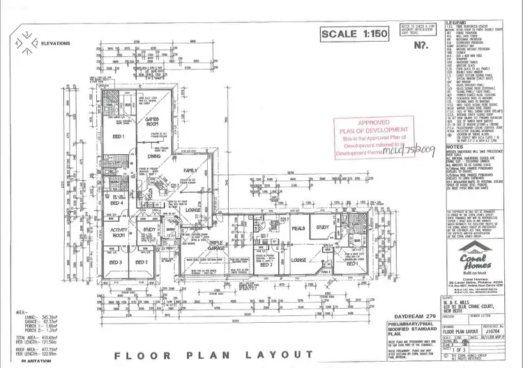 Floorplan of Homely house listing, 42 Blue Crane Court, New Beith QLD 4124