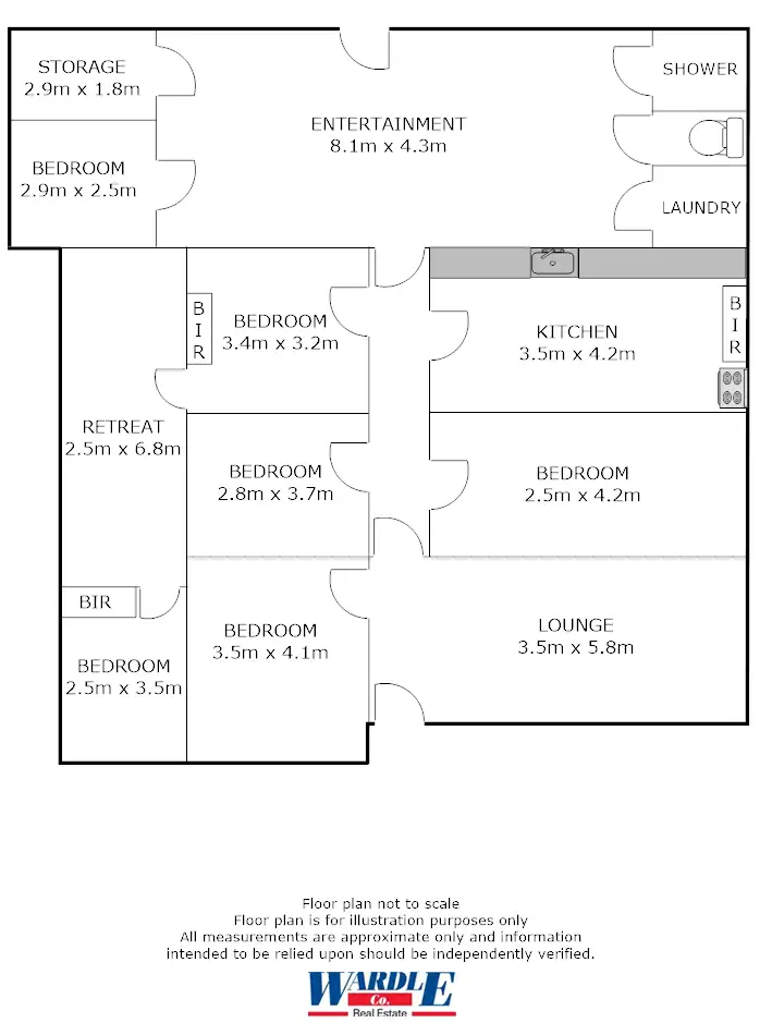 Floorplan of Homely house listing, 14 Stanley Street, Crystal Brook SA 5523