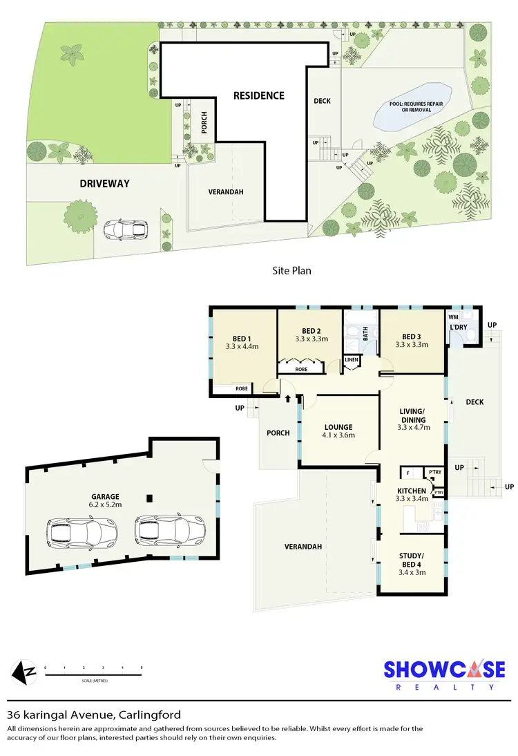 Floorplan of Homely house listing, 36 Karingal Ave, Carlingford NSW 2118
